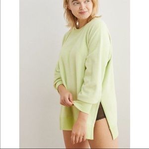 Aerie oversized brushed fleece pullover